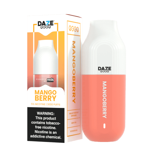 7 Daze Disposable Vape Mangoberry 7 Daze Egge Disposable Vape (5%, 3000 Puffs)