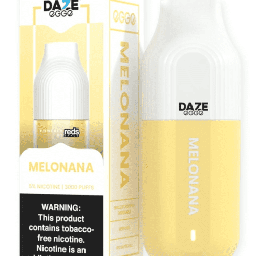 7 Daze Disposable Vape Melonana 7 Daze Egge Disposable Vape (5%, 3000 Puffs)