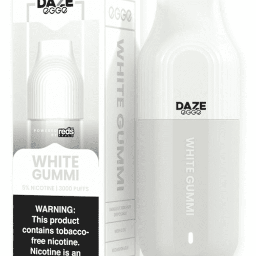 7 Daze Disposable Vape White Gummi 7 Daze Egge Disposable Vape (5%, 3000 Puffs)