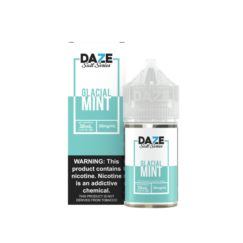 7 daze juice 7 daze glacial mint 30ml nic salt vape juice 30998327394415