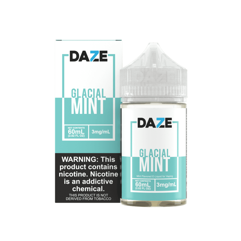 7 daze juice 7 daze glacial mint 60ml vape juice 30998373007471