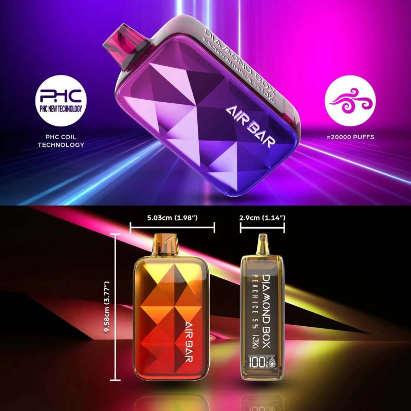 air bar disposable vape air bar diamond box 20000 disposable 5 20000 puffs 33308919005295