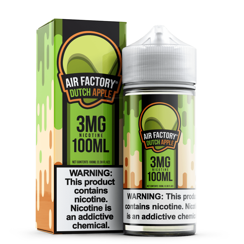 air factory juice air factory limited edition dutch apple tf 100ml vape juice 32516362928239