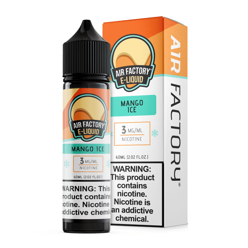 air factory juice air factory mango ice 60ml vape juice 14545229480047