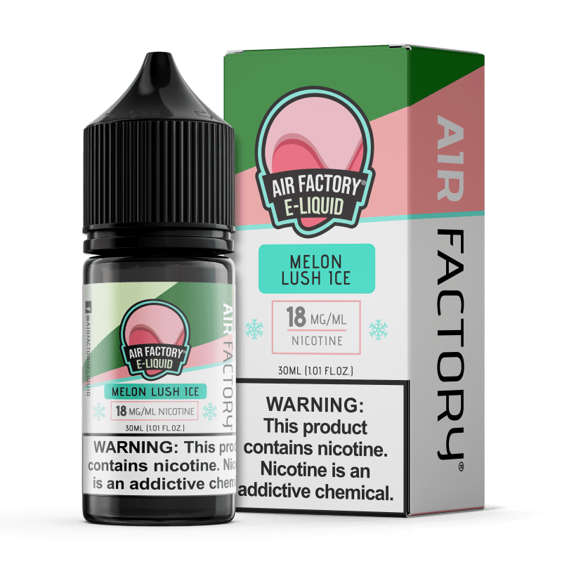 air factory juice air factory melon lush ice 30ml nic salt vape juice 14555087569007