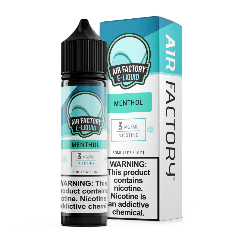 air factory juice air factory menthol 60ml vape juice 14545248452719