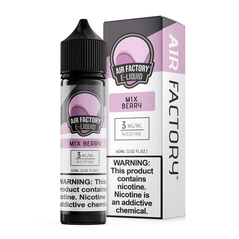 air factory juice air factory mix berry 60ml vape juice 14545252122735