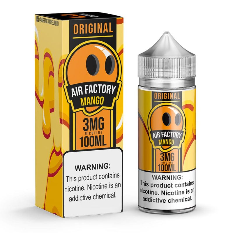 air factory juice air factory original mango 100ml vape juice 14208078807151