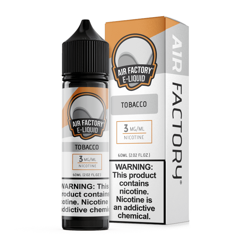 air factory juice air factory tobacco 60ml vape juice 14545257693295