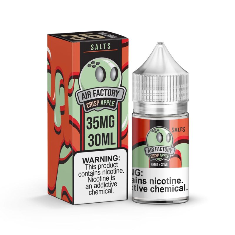 air factory juice salt factory crisp apple ice 30ml nic salt vape juice 7005653205103