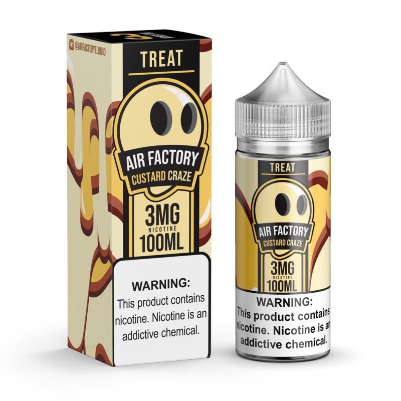 air factory juice treat factory custard craze 100ml vape juice 7005261758575