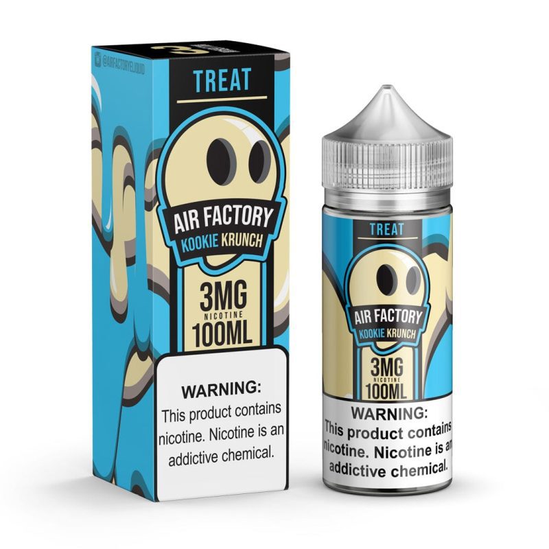 air factory juice treat factory kookie krunch 100ml vape juice 7005393715311