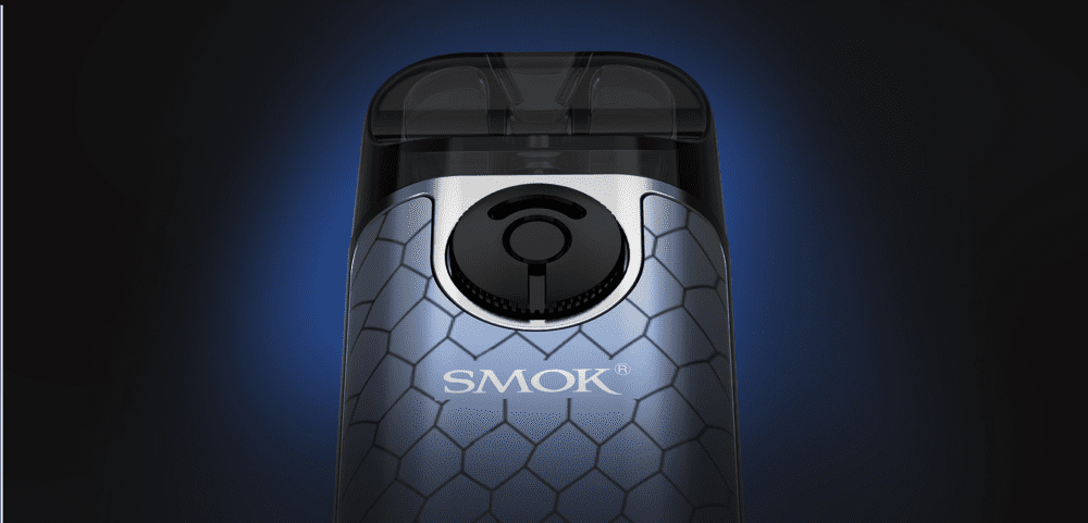 A closeup graphic of the SMOK Novo 4's airflow system.