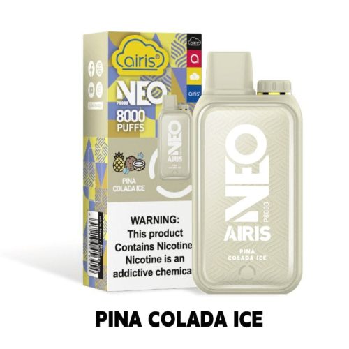 Airis Disposable Vape Pina Colada Airis Neo P8000 Disposable Vape (5%, 8000 Puffs)