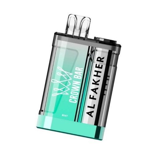 AL Fakher Disposable Vape Mint AL Fakher Crown Bar Crystal Disposable Vape (5%, 9000 Puffs)