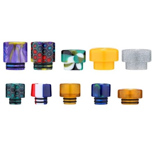 Aleader Drip Tips 810 & 510 Variety Pack (10pcs) Aleader Drip Tip Variety Pack