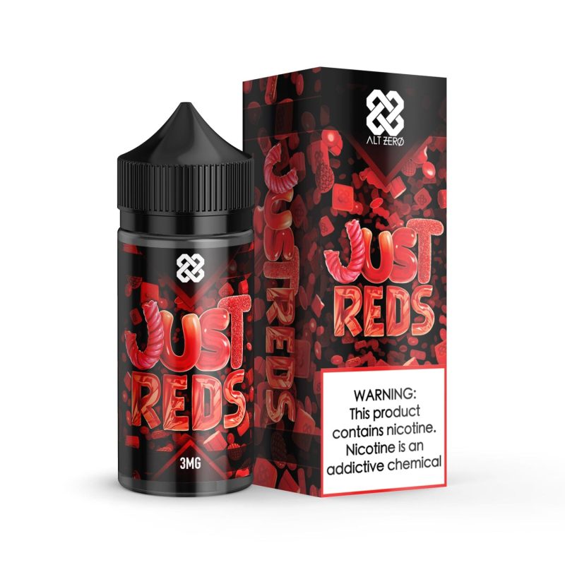 alt zero juice alt zero just reds 100ml vape juice 13504452198511