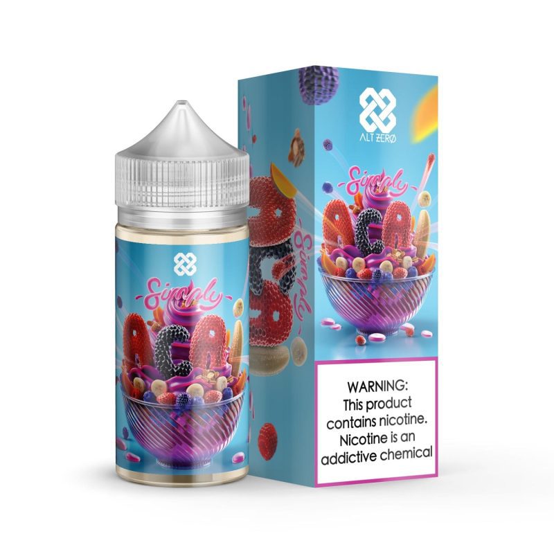 alt zero juice alt zero simply acai 100ml vape juice 13504452591727