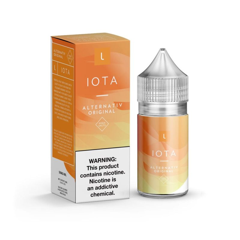 alternativ juice alternativ salts iota 30ml nic salt vape juice 6409212035183