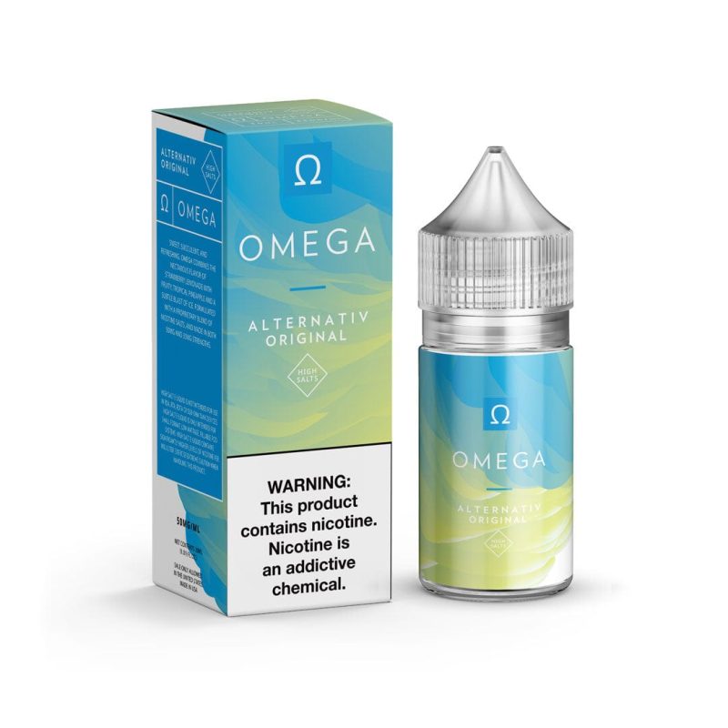 alternativ juice alternativ salts omega 30ml nic salt vape juice 6409218097263