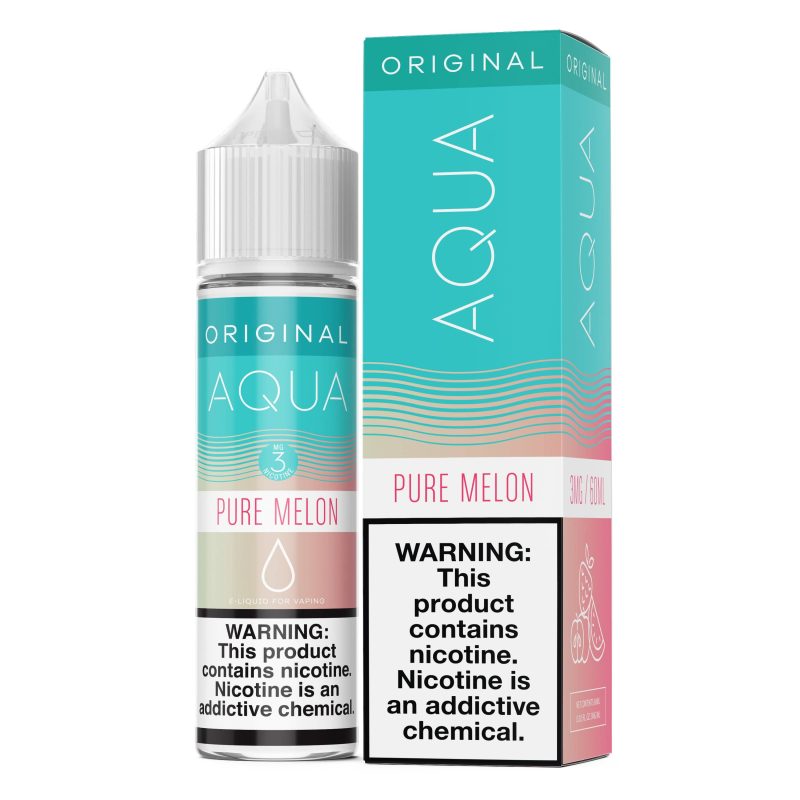 aqua juice aqua pure melon 60ml vape juice 30979843784815