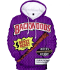 Backwoods Merch Purple Backwoods Hoodie Sweatshirt