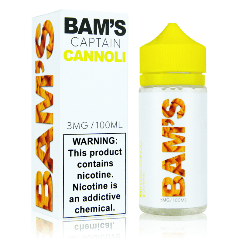 bam bam s juice bam s captain cannoli 100ml vape juice 3539180355704