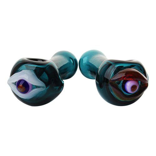 bjorn jorgon glassworks alternatives bjorn jorgon blue 3d eyeball hand pipe 30807042752623