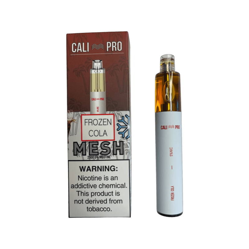 Cali Bar Disposable Vape Frozen Cola Cali Pro Mesh 5ml Disposable Vape