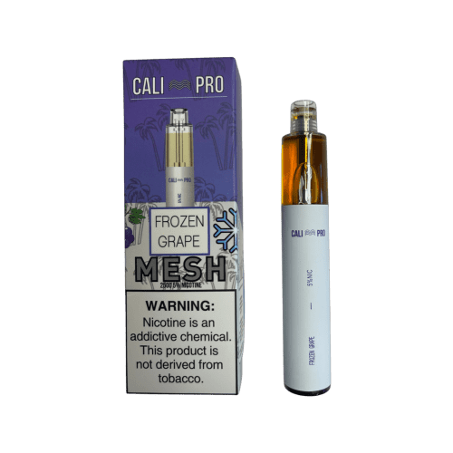 Cali Bar Disposable Vape Frozen Grape Cali Pro Mesh 5ml Disposable Vape