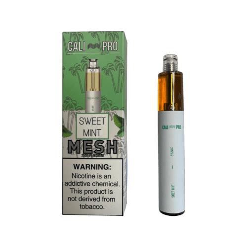 Cali Bar Disposable Vape Sweet Mint Cali Pro Mesh 5ml Disposable Vape