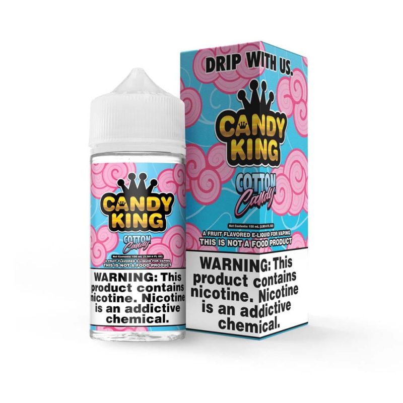 candy king juice candy king cotton candy vape juice 100ml 33405360570479