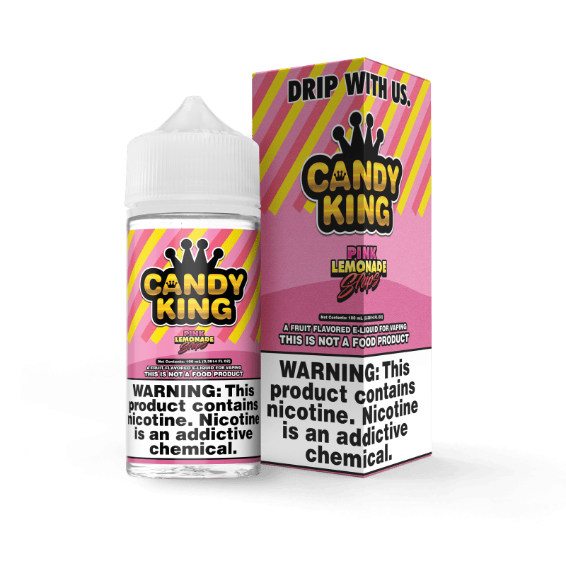 candy king juice candy king pink lemonade strips 100ml vape juice 32314470334575