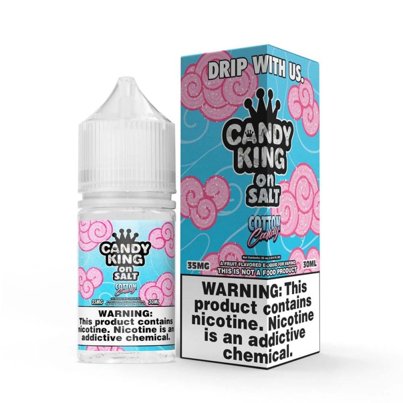 candy king juice candy king salts cotton candy nic salt vape juice 30ml 33405340876911