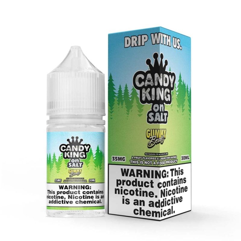 candy king juice candy king salts gummy bears nic salt vape juice 30ml 33405345005679