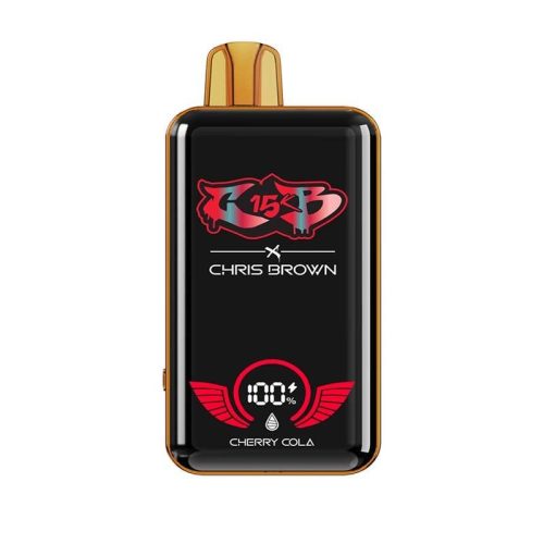 Chris Brown CB15K Disposable Vape Cherry Cola Flavor