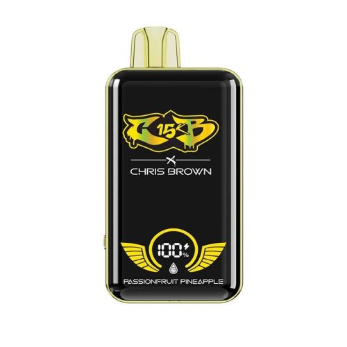 Chris Brown CB15K Disposable Vape Passionfruit Pineapple Flavor