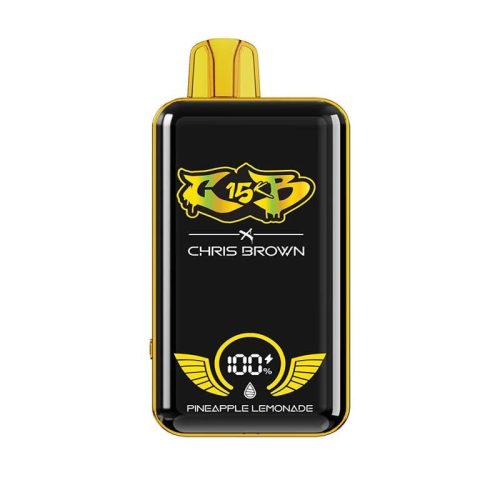 Chris Brown CB15K Disposable Vape Pineapple Lemonade Flavor