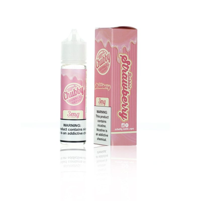 chubby bubble vapes juice chubby bubble vapes bubble strawberry 60ml vape juice 6047540674671