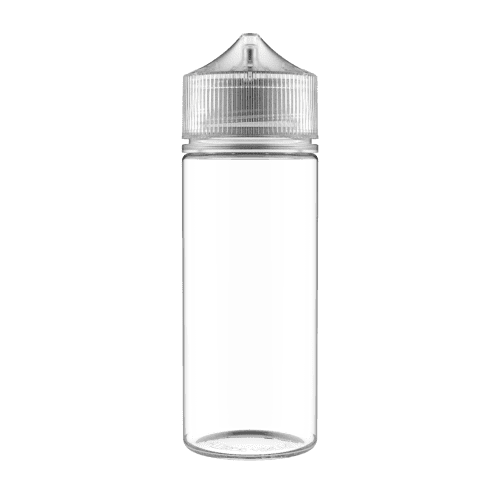 Chubby Gorilla Empty Juice Bottles Clear (V3) Chubby Gorilla Unicorn Bottle 120ml Empty Bottle