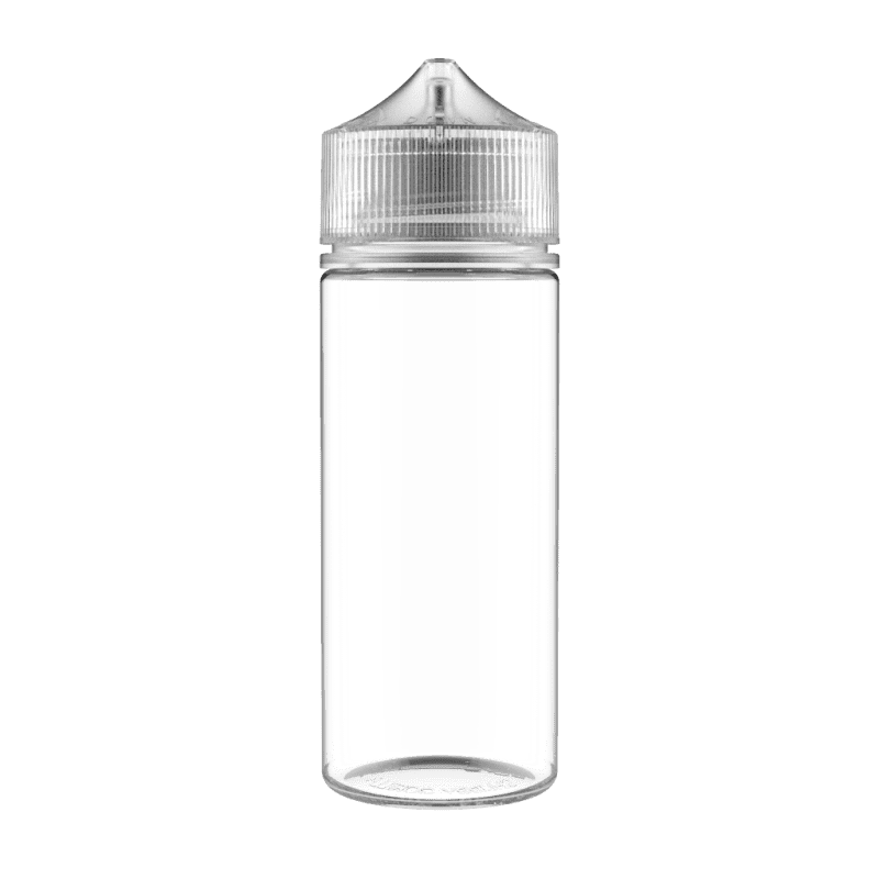 Chubby Gorilla Empty Juice Bottles Clear (V3) Chubby Gorilla Unicorn Bottle 120ml Empty Bottle