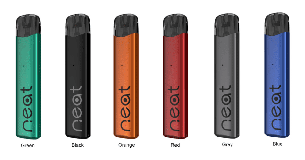 Six different colored Uwell vapes.