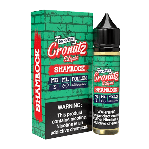 Off The Record Liquids Juice 0mg Cronutz Shamrock 60ml Vape Juice