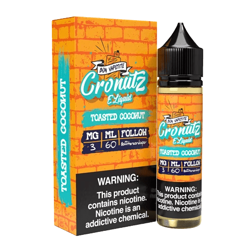 Off The Record Liquids Juice 0mg Cronutz Toasted Coconut 60ml Vape Juice