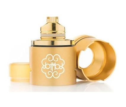 DotMod RDA Gold w/ White Matte Logo dotMod dotRDA 24mm RDA