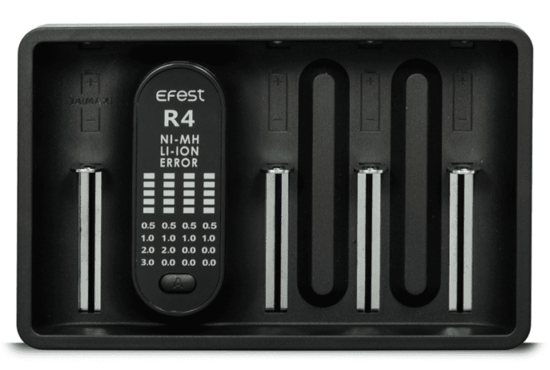 efest chargers efest imate r4 intelligent qc 4 bay battery charger 30741516779631