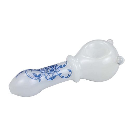 eightvape alternatives blue white porcelain styled hand pipe 31096161763439