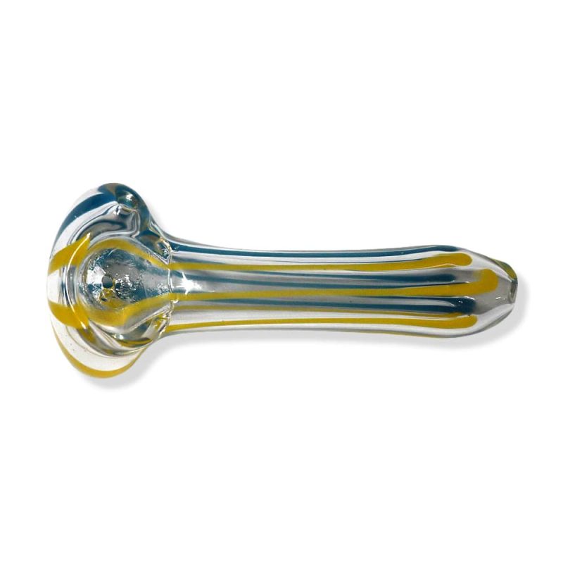 eightvape alternatives color mini glass hand pipe w stripes 31708907143279