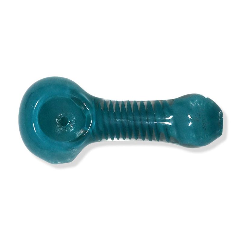 eightvape alternatives full colored glass hand pipe w striped inlay accent 31708524281967