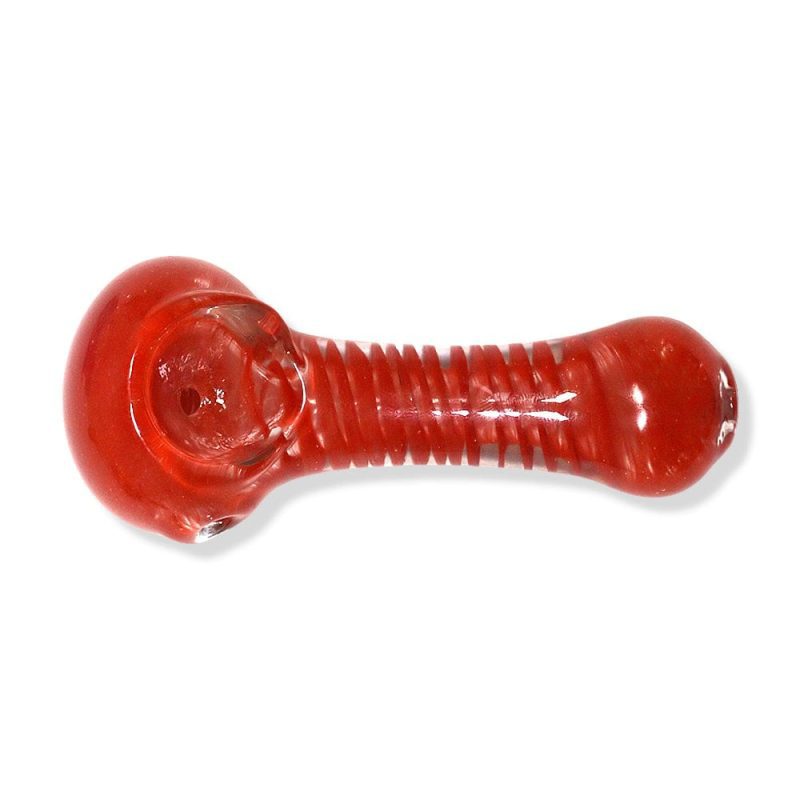 eightvape alternatives full colored glass hand pipe w striped inlay accent 31708524347503